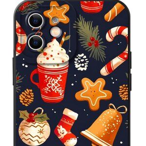 Christmas Soft Phone Casefor iPhone 14 Plus Shockproof Protective Case